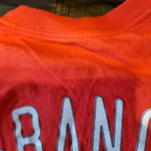 PHILADELPHIA PHILLIES MAJESTIC T SHIRT MEN'S M RED 100% COTTON FRANCO #7 - Picture 10 of 10